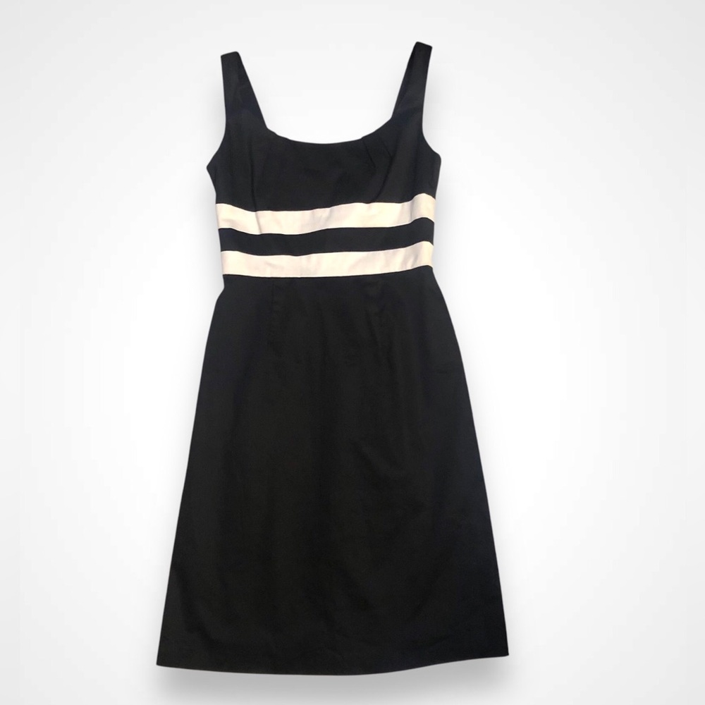 White House Black Market Colorblock Sleeveless Dress Size 4